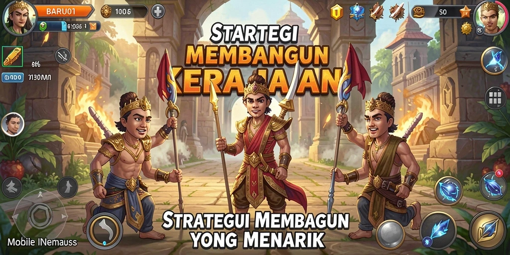 Tampilan permainan yang menarik dan strategis di BARU01.