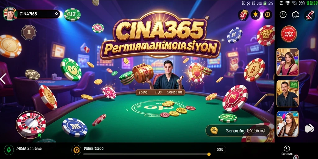 Skrinsut dari gameplay CINA365 yang seru dan menegangkan.