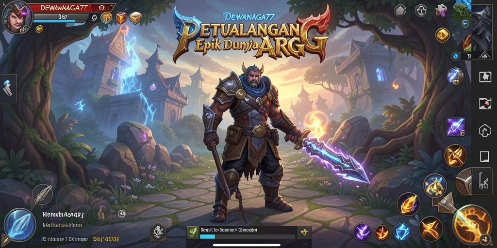 Tangkapan layar gameplay DEWANAGA77 dengan aksi seru dan karakter menawan.
