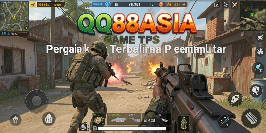 Tampilan gameplay seru di QQ88ASIA dengan aksi tembak-menembak intens.