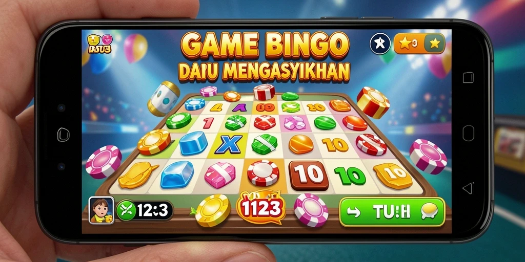 Screenshot gameplay menunjukkan keseruan bermain Bingo di RATU123.