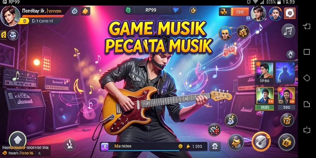 Tampilan gameplay RP99 yang seru dan interaktif.