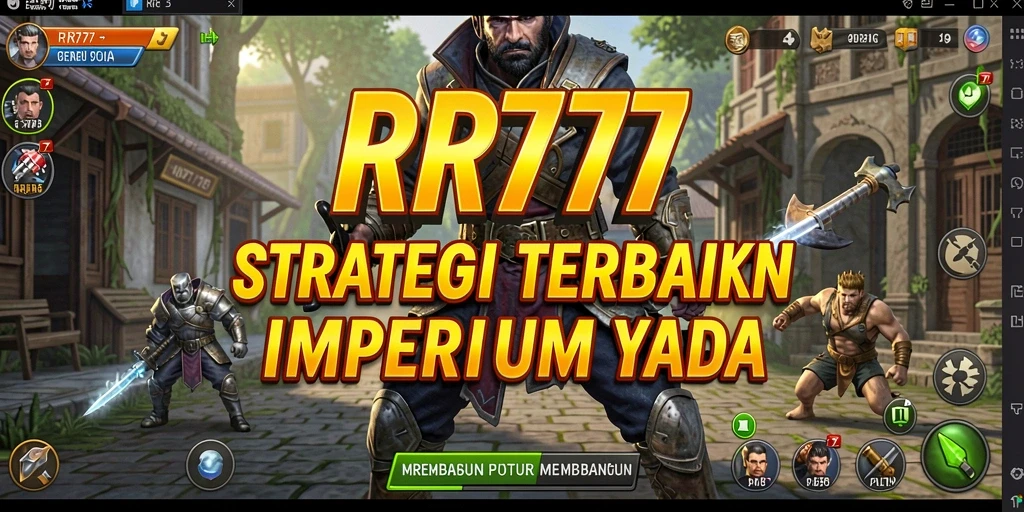 Tampilan gameplay menarik dari RR777 dengan strategi mendalam.